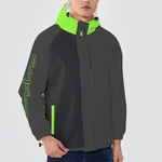 AYA Neon Coats Full-Zip Hooded Sweatshirt